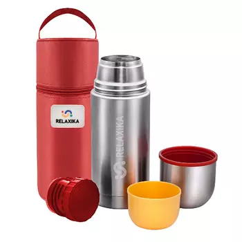 RELAXIKA Термос 500 мл для чая и кофе металлический