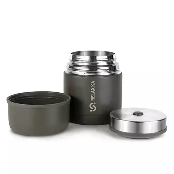 RELAXIKA Термос 500 мл для еды с широким горлом металлический