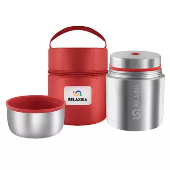 RELAXIKA Термос 500 мл для еды с широким горлом металлический