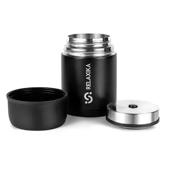 RELAXIKA Термос 700 мл для еды с широким горлом металлический