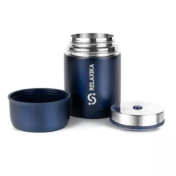 RELAXIKA Термос 700 мл для еды с широким горлом металлический