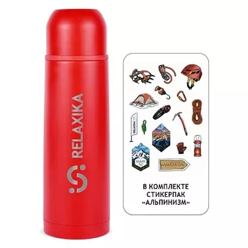 RELAXIKA Термос 750 мл для чая и кофе металлический