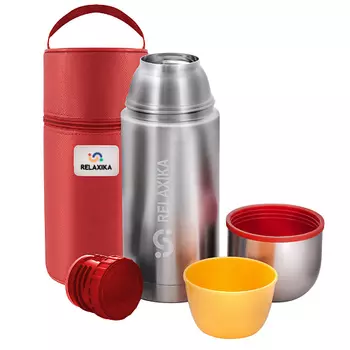 RELAXIKA Термос 750 мл для чая и кофе металлический