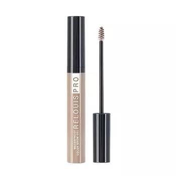 RELOUIS Гель для бровей оттеночный PRO WATERPROOF COLOR BROW GEL тон 01