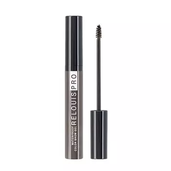 RELOUIS Гель для бровей WATERPROOF COLOR BROW GEL водостойкий