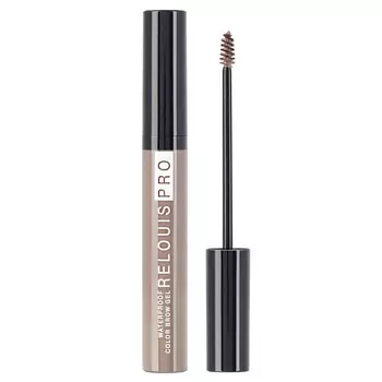 RELOUIS Гель для бровей водостойкий оттеночный Waterproof Color Brow Gel