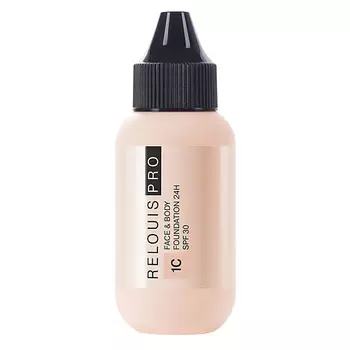 RELOUIS Крем тональный для лица FACE&BODY FOUNDATION 24H SPF30