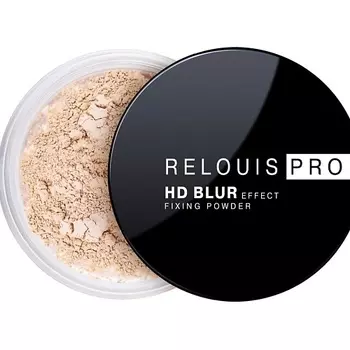 RELOUIS Пудра фиксирующая с эффектом блюра PRO HD blur effect fixing powder