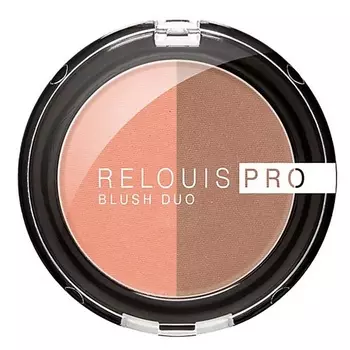 RELOUIS Румяна для лица BLUSH DUO компактные