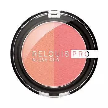 RELOUIS Румяна компактные " PRO BLUSH DUO"