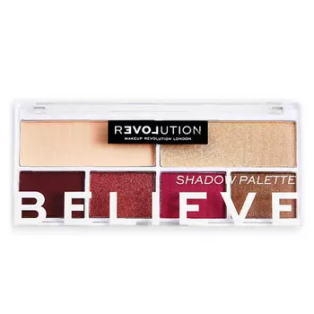RELOVE REVOLUTION Палетка теней для век Colour Play Believe Shadow Palette