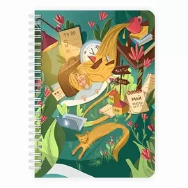 REMARKLEE Блокнот в точку "Плановый беспредел" Creative А5