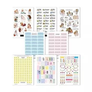 REMARKLEE Набор стикеров KAKDELA
