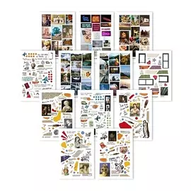 REMARKLEE Набор стикеров Коллажи
