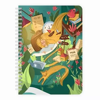 REMARKLEE Планер ежедневник "Плановый беспредел" Creative А5