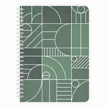 REMARKLEE Планер ежедневник "Зелёная геометрия" Creative А5