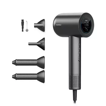 REMEZ Фен-стайлер MODEL S с функцией SENSOR с профессиональным концентратором RMB-707S