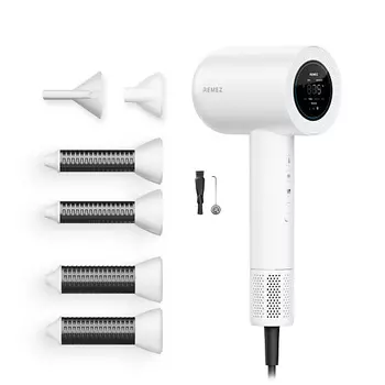 REMEZ Фен-стайлер MODEL S+ с функцией SENSOR с профессиональным концентратором RMB-708BS