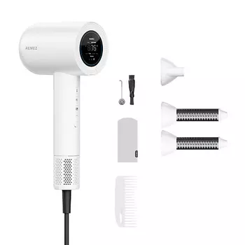 REMEZ Фен-стайлер MODEL S+ с расчёской и термочехлом для насадок RMB-708x