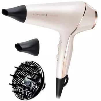 REMINGTON Фен для волос PRO-Luxe Dryer AC9140, 2400 Вт, АС мотор, ионное кондиционирование