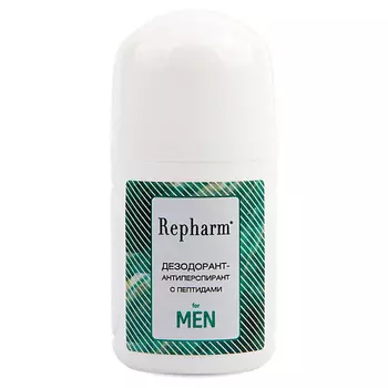 REPHARM Дезодорант-антиперспирант с пептидами for men 50.0