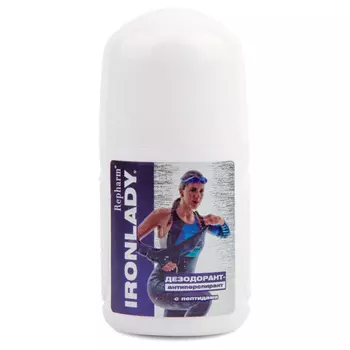 REPHARM Дезодорант-антиперспирант с пептидами IRONLADY®