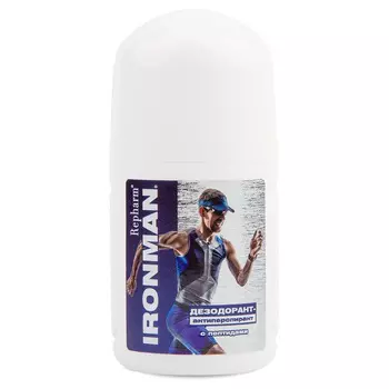REPHARM Дезодорант-антиперспирант с пептидами IRONMAN®