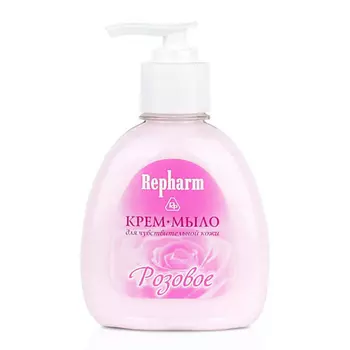 REPHARM Крем-мыло для чувствительной кожи «Розовое» 150.0