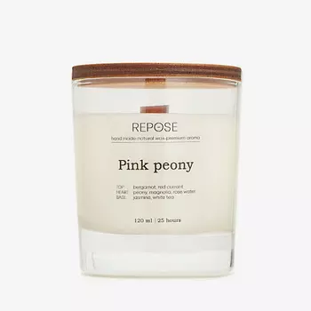 REPOSE FLAVOUR Свеча ароматическая Pink peony/ Розовый пион 120