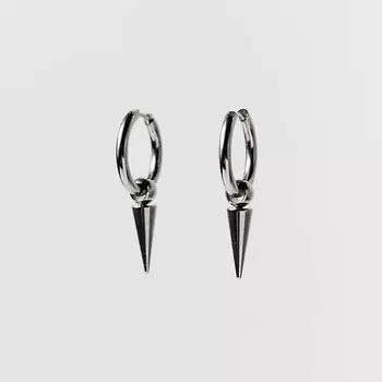 РЕСУРС Серьги со стальными шипами