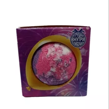 РЕСУРС ЗДОРОВЬЯ Бурлящий шар для ванн с сюрпризом Праздник 120.0