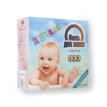 РЕСУРС ЗДОРОВЬЯ Соль морская для ванн Детская 1000.0