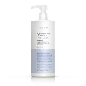 REVLON PROFESSIONAL Мицеллярный шампунь для нормальных и сухих волос Restart Hydration Moisture Micellar Shampoo