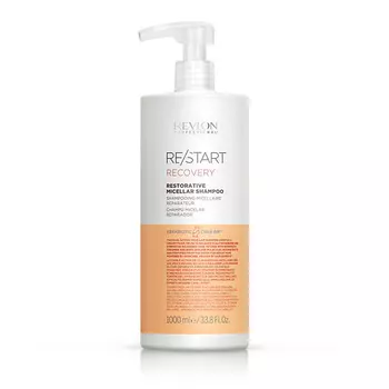 REVLON PROFESSIONAL Мицеллярный шампунь для поврежденных волос Restart Recovery Restorative Micellar Shampoo