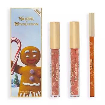 REVOLUTION MAKEUP Набор Shrek Gingy Lip Kit