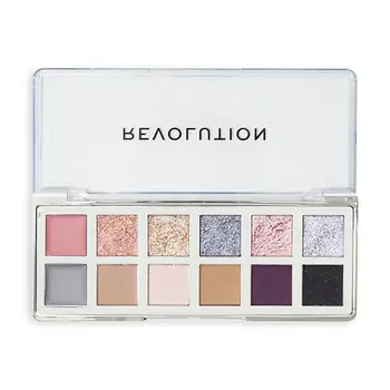 REVOLUTION MAKEUP Палетка теней для век Metallic muse icon palette