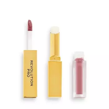 REVOLUTION PRO Жидкая помада и бальзам для губ 2 в 1 2 В 1 SUPREME STAY 24H LIP DUO