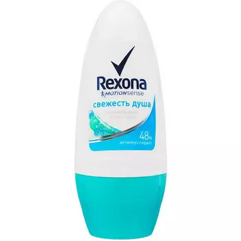 REXONA Дезодорант-антиперспирант шариковый усиленная защита Свежесть душа