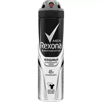 REXONA Дезодорант-антиперспирант аэрозоль усиленная защита для мужчин Невидимый Men