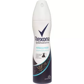 REXONA Дезодорант-антиперспирант аэрозоль усиленная защита Невидимая прозрачный кристалл