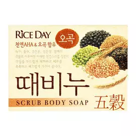 RICE DAY Мыло-скраб Пять злаков 100.0