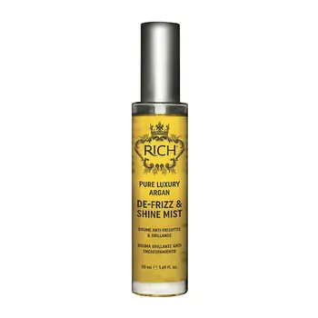RICH Спрей-вуаль придающий блеск Hair Care Argan De-Frizz And Shine