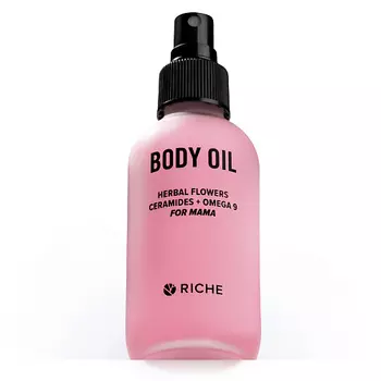 RICHE Питательное увлажняющее масло для профилактики растяжек со скваланом и церамидами 118.0