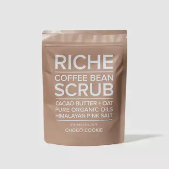 RICHE Какао - кофейный скраб для тела "Шоколадное печенье" с маслами 250.0