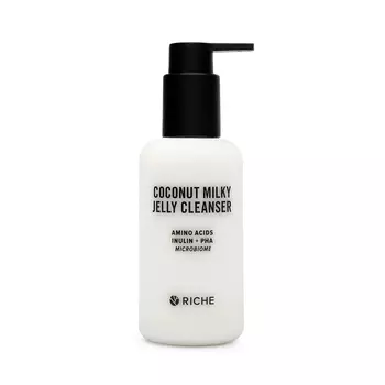 RICHE Кокосовое молочко для бережного умывания с инулином Средство для снятия неводостойкого макияжа 150.0