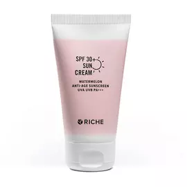 RICHE Солнцезащитный крем для лица c SPF 30+ Защита от солнца с пантенолом 50.0