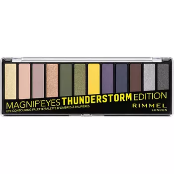 RIMMEL Палетка из 12 оттенков для век Magnifeyes Palette