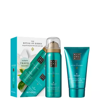 RITUALS... Набор The Ritual of Karma Travel Set: Пена для душа + Крем для тела