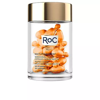 ROC Ночная сыворотка для лица с витамином С Multi Correxion 30 капсул 10.5