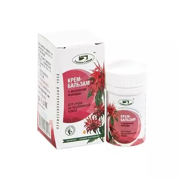 РОДНИКИ СИБИРИ Крем-бальзам с Монардой для ухода за проблемной кожей 20.0